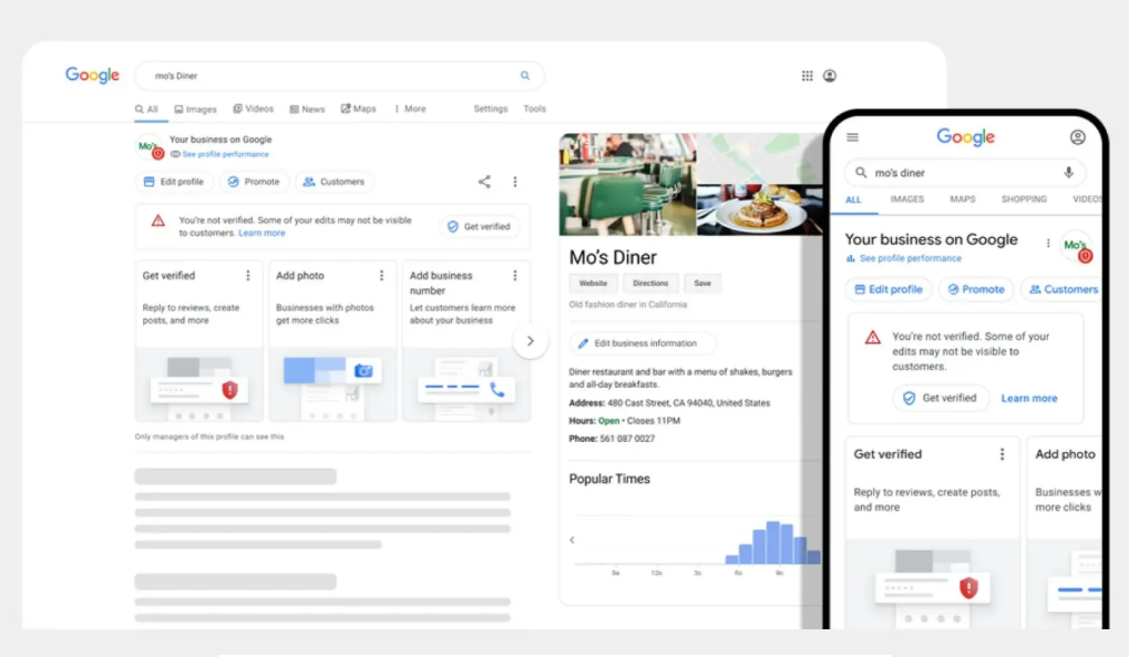 we help setup google my business
